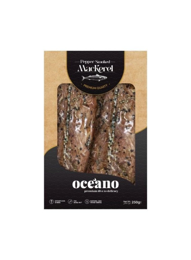 Pepper Smoked Mackerel Premium - 250g