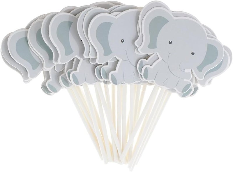 كلاراكو 24 عود تزيين كب كيك برسومات كرتونية - Image 2