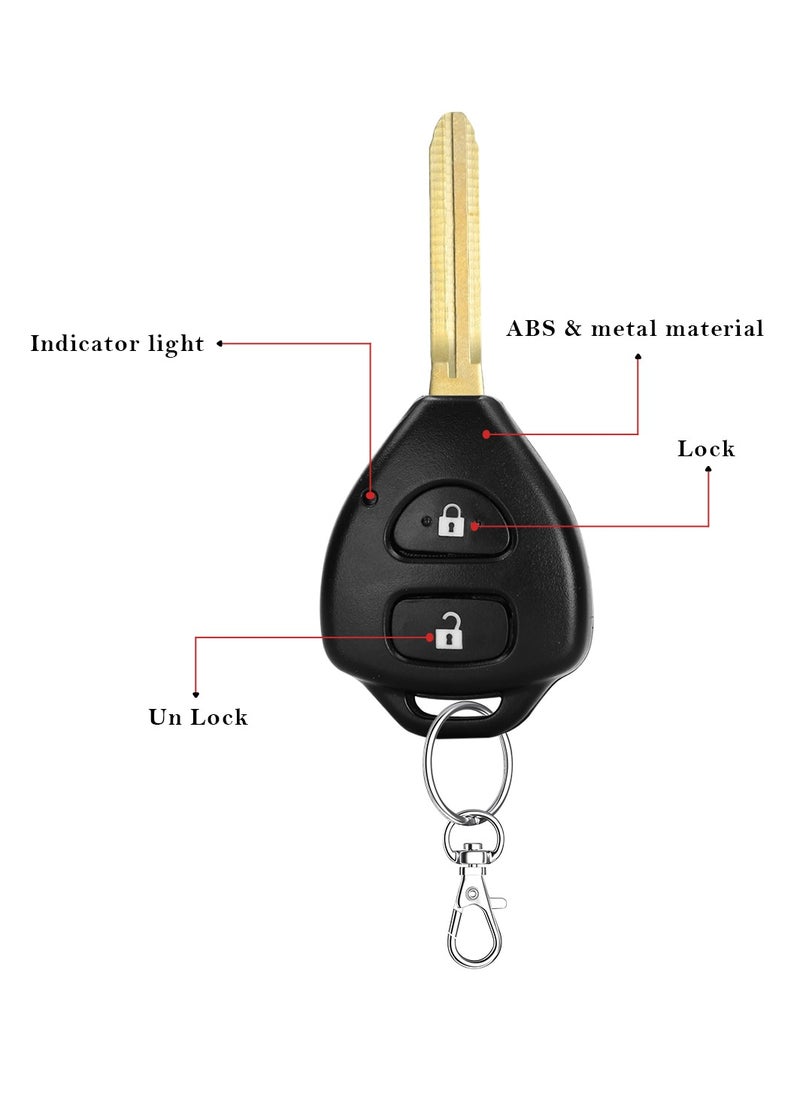 Generic - Universal Keyless Entry System with Remote Car Lock and Unlock - Image 1