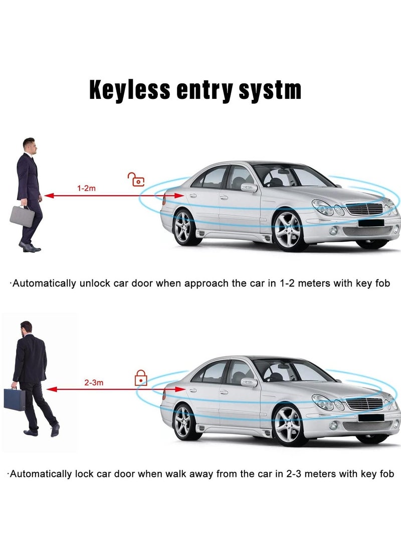 Generic - Universal Keyless Entry System with Remote Car Lock and Unlock - Image 1