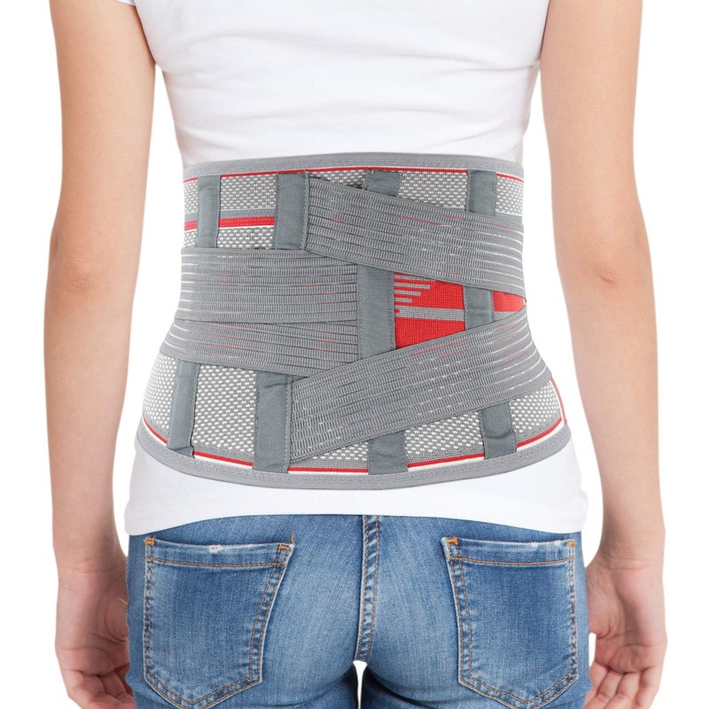 ORTONYX Back Brace With Lumbar Support Pad - Medical Grade Lumbosacral Belt for Men and Women - with Lumbar Pad, Lower Back Pain Relief, Herniated Disc, Sciatica, Degenerative Disc Disease - Image 4