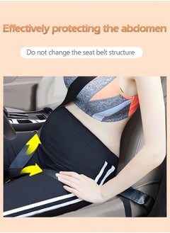 GROIC Pregnancy Bump Strap Adjuster, Seat Bump Belt for Protect Unborn Baby, Prevent Compression of The Abdome, Comfort & Freedom for Pregnant Moms Belly, Maternity Must Haves,Auto Parts  - Image 3