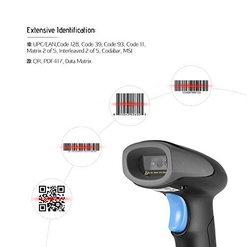 GOBBLER 2D Barcode Scanner with Flexible Stand, High-Speed Automatic & Manual USB Wired Barcode Scanner/Reader Ideal for Supermarkets, Convenience Stores, Warehouses - Image 4