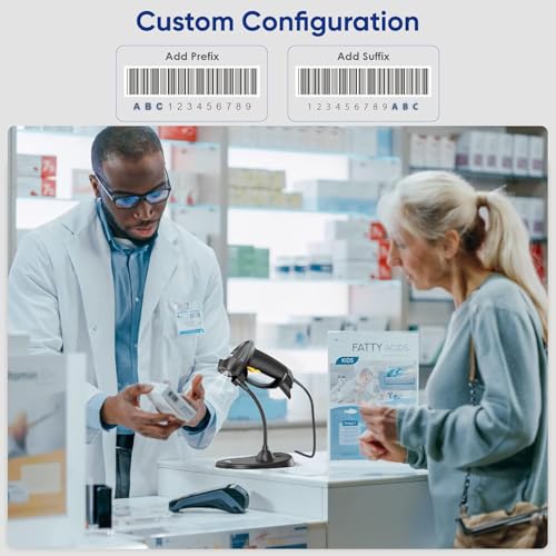 GOBBLER 2D Barcode Scanner with Flexible Stand, High-Speed Automatic & Manual USB Wired Barcode Scanner/Reader Ideal for Supermarkets, Convenience Stores, Warehouses - Image 3