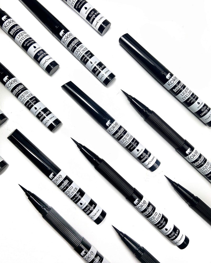 Kokie Retractable Liquid Eyeliner, Pointed Felt Tip, Waterproof & Smudge Free, Long-lasting, Vegan, Cruelty-Free - Image 5