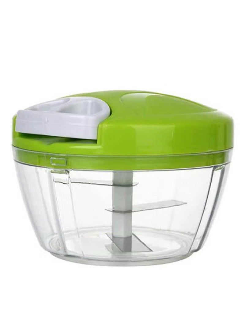 YupFun Manual Food Chopper, Hommini Powerful Handheld Shredder And Speedy Chopper Green