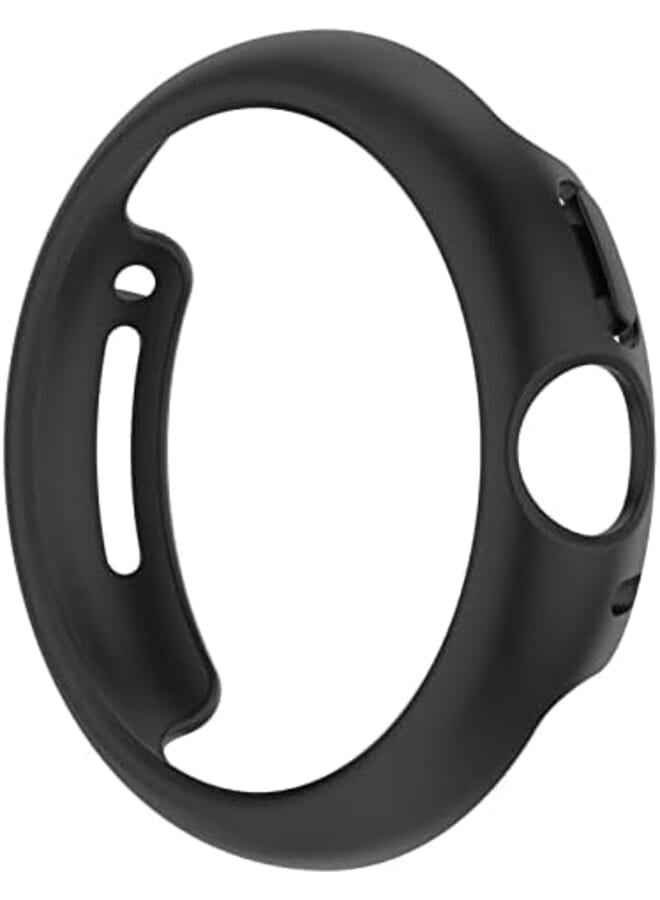 AWADUO Compatible With Google Pixel Watch Protective Case Cover Smartwatch Replacement Pc Protective Case Cover Shell For Men Women Watch Accessories Black - Image 4