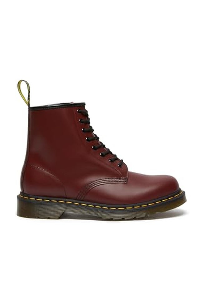 Dr Martens حذاء دكتور مارتنز يونيكس 1460 جلد ناعم 8 عيون، أحمر كرز، 8 نساء/7 رجال - Image 1