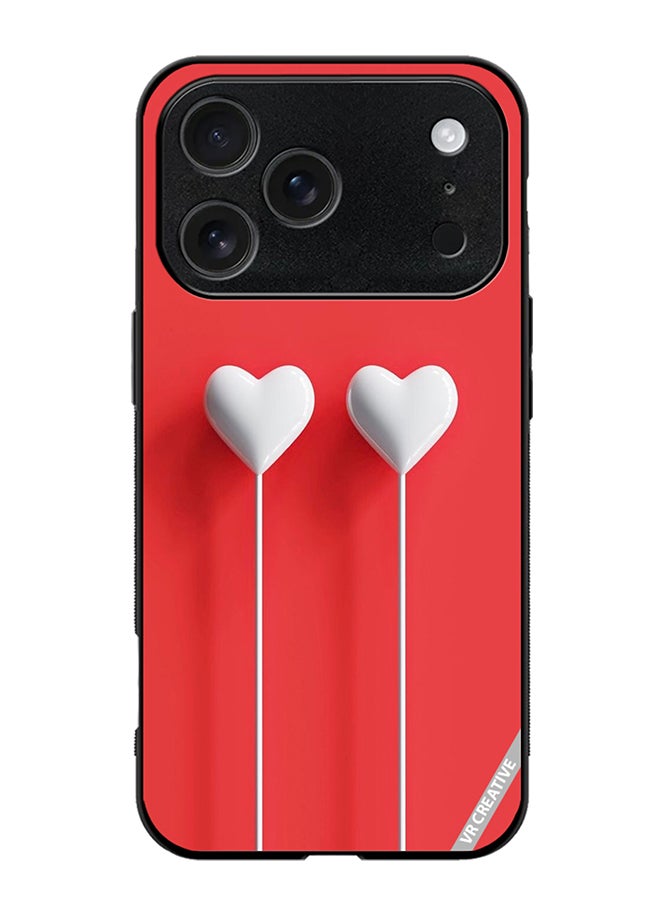 VR CREATIVE Protective Case Cover For Apple iPhone 17 Pro Max Couple Design Multicolour