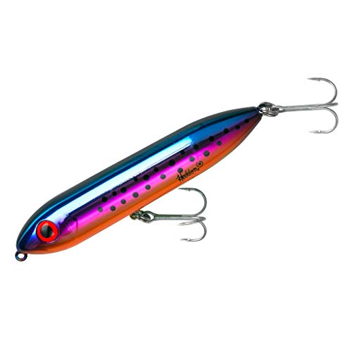 Heddon Super Spook Topwater Fishing Lure for Saltwater and Freshwater, Speck Trum , (1/2 oz) - Image 1
