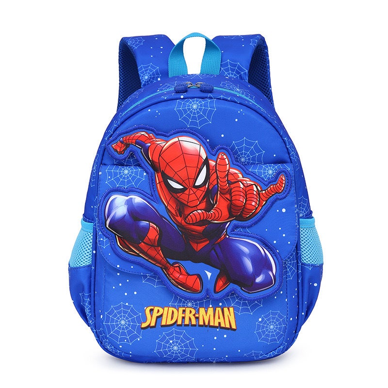 Cute Cartoon Puppy Kids Backpack spiderman 