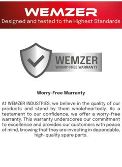 WEMZER INDUSTRIES WEMZER | Premium Water Pump |21010-4M526-WZ|Compatible With: Nissan (Find Fitting Compatibility in Description)  - Image 5