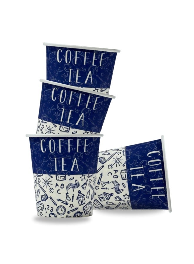 Paper Cups 8oz - Disposable Eco-Friendly Hot & Cold Drink Cups | 1000pcs | Ideal for Coffee, Tea, Parties, Offices & Catering Use - Image 2