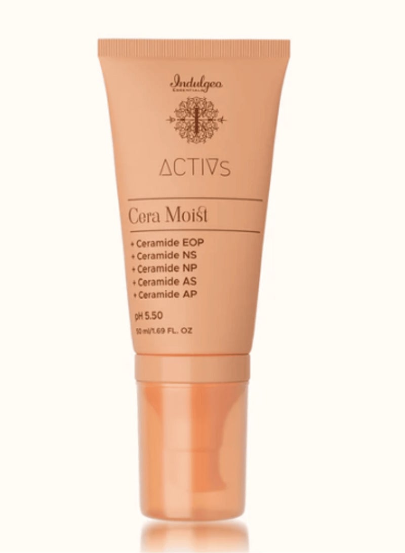 Indulgeo ESSENTIALS Indulgeo Cera Moist- Ceramide Calming Skin Cream Moisturizer 50ml Face Moisturizer - Image 1