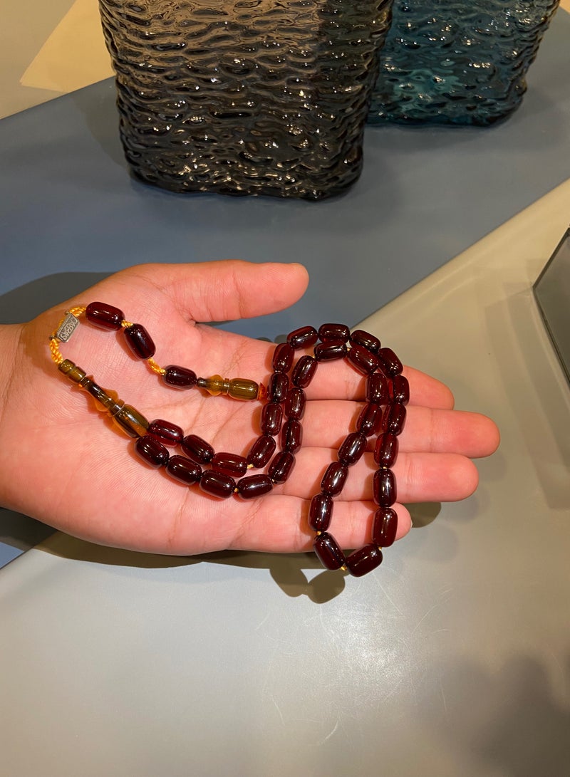 Top Quality Small German Faturan Prayer Beads For Men 33 Beads - Image 3