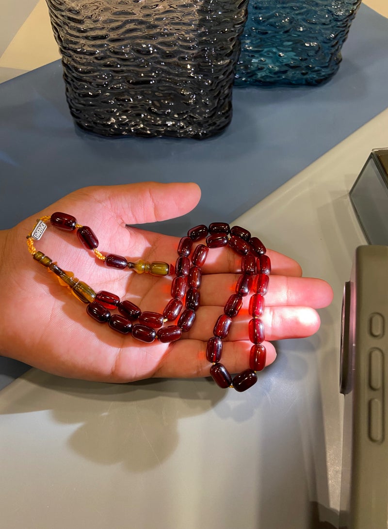 Top Quality Small German Faturan Prayer Beads For Men 33 Beads - Image 4