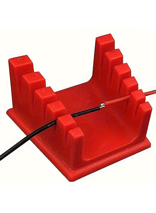 Welding Workbench Silicone Wire Clamp Bracket ABS Wire Clamp Bracket Multifunctional 30-12AW Wires Fixed Clamps for Motherboard Soldering Repairing Tool  - Image 4