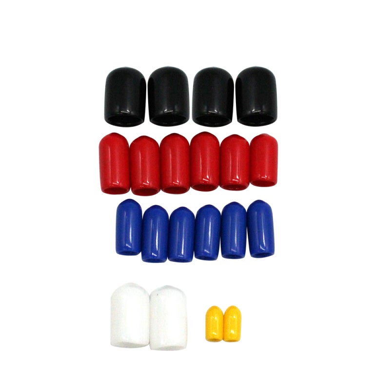 Vacuum Caps: 5 Sizes 1/8" 3/16" 1/4" 3/8" 5/16" Multicolor Premium Durable Carburetor Parts - Wide Engine Fit Intake Manifold Components for DIY Automotive Vehicle Maintenance - Image 2