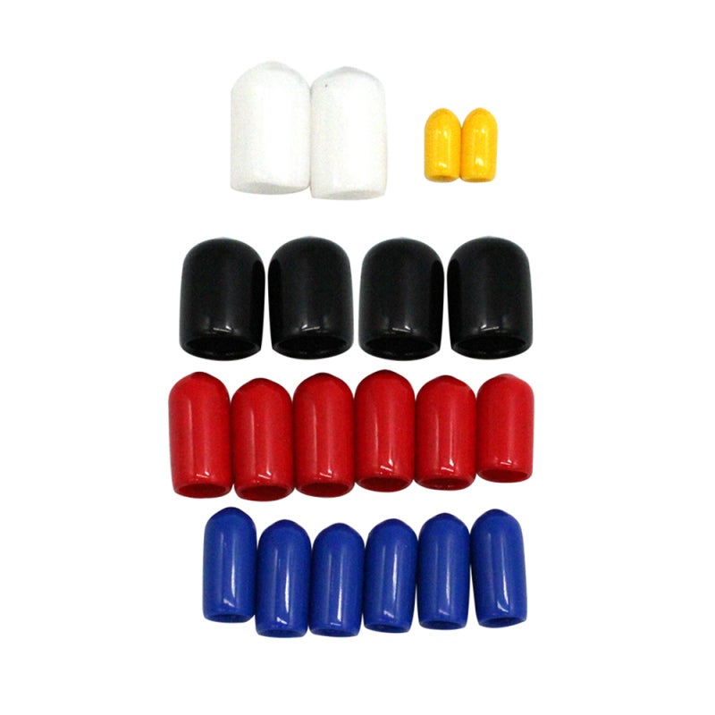 Vacuum Caps: 5 Sizes 1/8" 3/16" 1/4" 3/8" 5/16" Multicolor Premium Durable Carburetor Parts - Wide Engine Fit Intake Manifold Components for DIY Automotive Vehicle Maintenance - Image 1