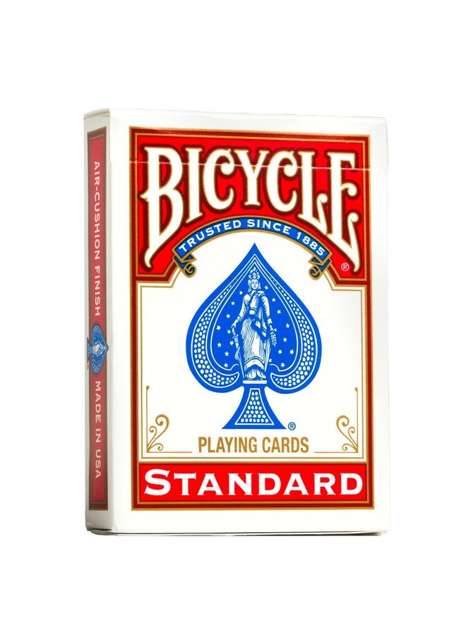 Bicycle Standard Index (Black/Red), Pack of 4 - Image 2