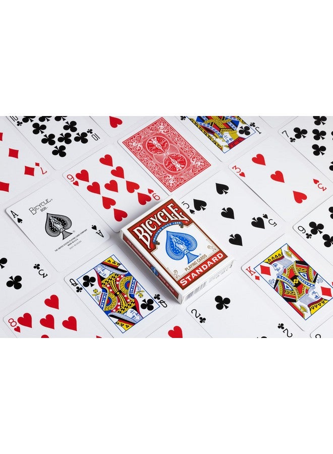 Bicycle Standard Index (Black/Red), Pack of 4 - Image 5