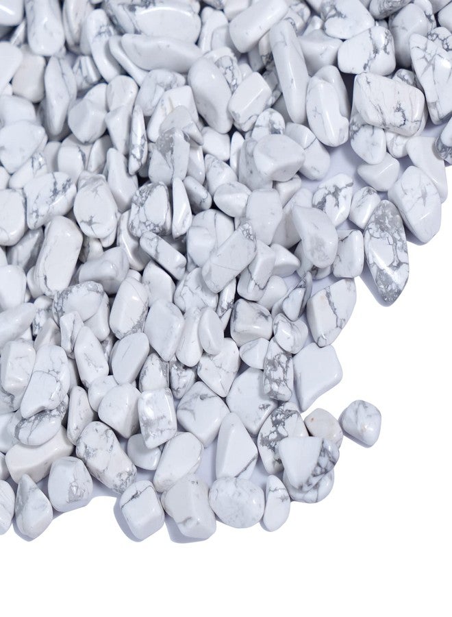 gemshan 2lb Natural White Rocks 7mm-9mm, River Rocks for Plants Succulents, Withe Stone Pebbles for Aquarium Vase Decoration - Image 3