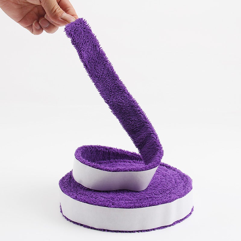 Non-Slip Large Plate Super Fiber Towel Glue Towel Glue Badminton Sweat Absorbing Belt Glue 5M Tennis Racquet Long Hair Large Roll Handle - Image 5
