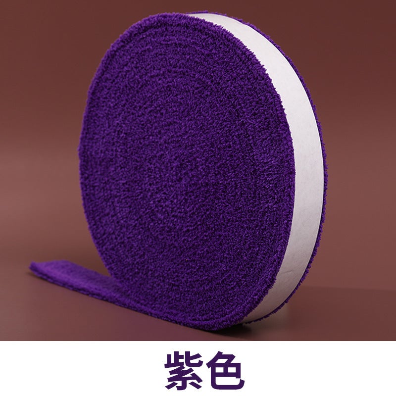 Non-Slip Large Plate Super Fiber Towel Glue Towel Glue Badminton Sweat Absorbing Belt Glue 5M Tennis Racquet Long Hair Large Roll Handle - Image 1