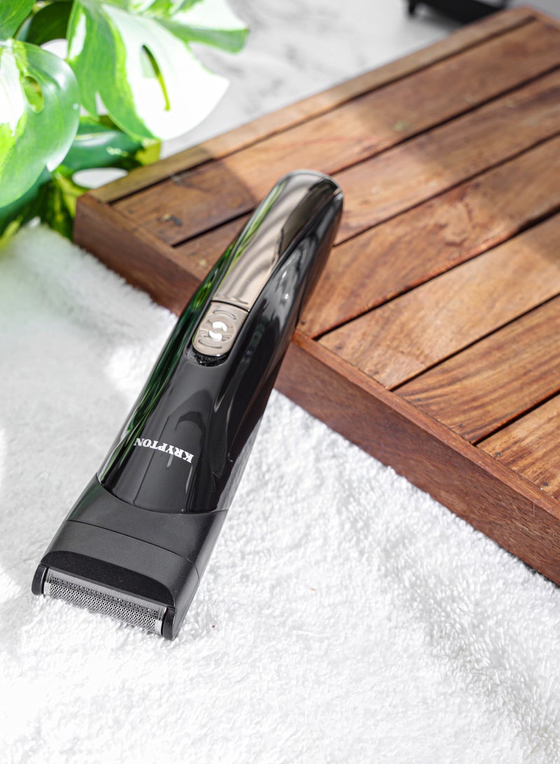 Krypton 11-in-1 Rechargeable Grooming Set- KNTR6575/ with Detachable Trimmer Attachments, Works 2 Hours Continuously on Full Charge/ Cord and Cordless Working, Prefect for Home and Professional Styling/ Black, 2 Years Warranty BLACK - Image 4