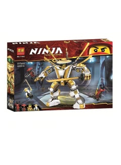 Lari - Ninjago Legacy Golden Mech Titan Robot Brick 517 Pieces - 11492