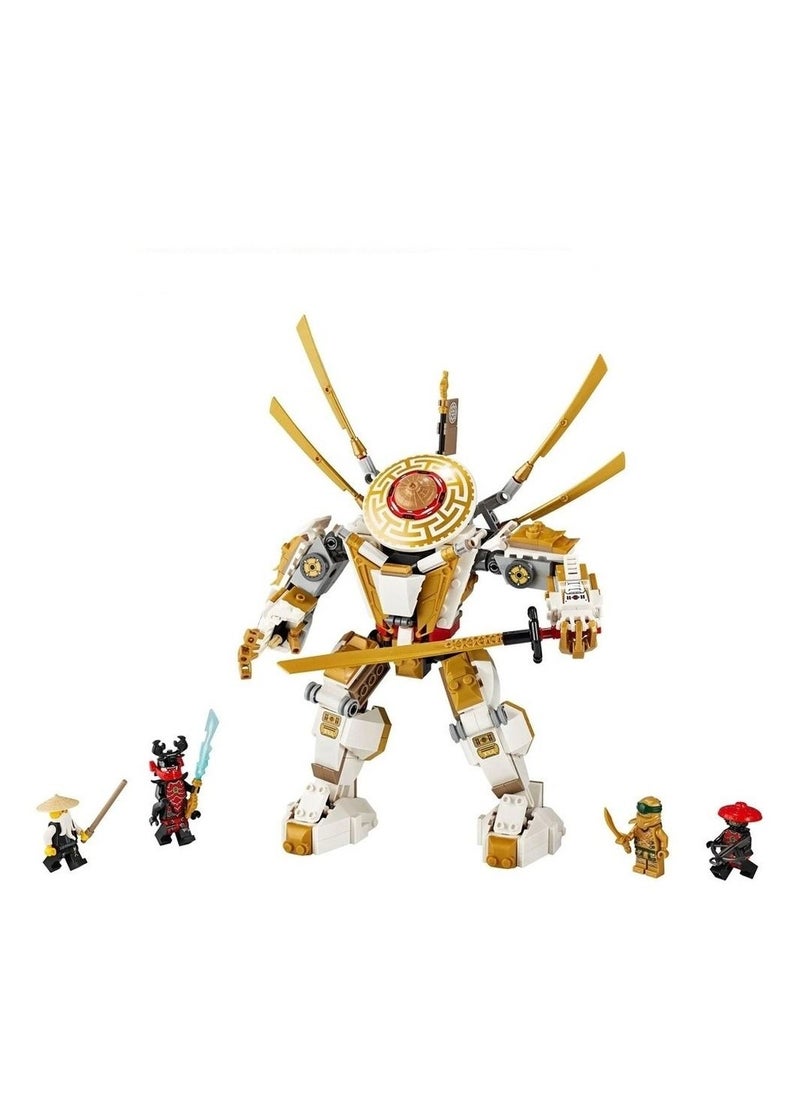 Generic - Lari - Ninjago Legacy Golden Mech Titan Robot Brick 517 Pieces - 11492 - Image 1