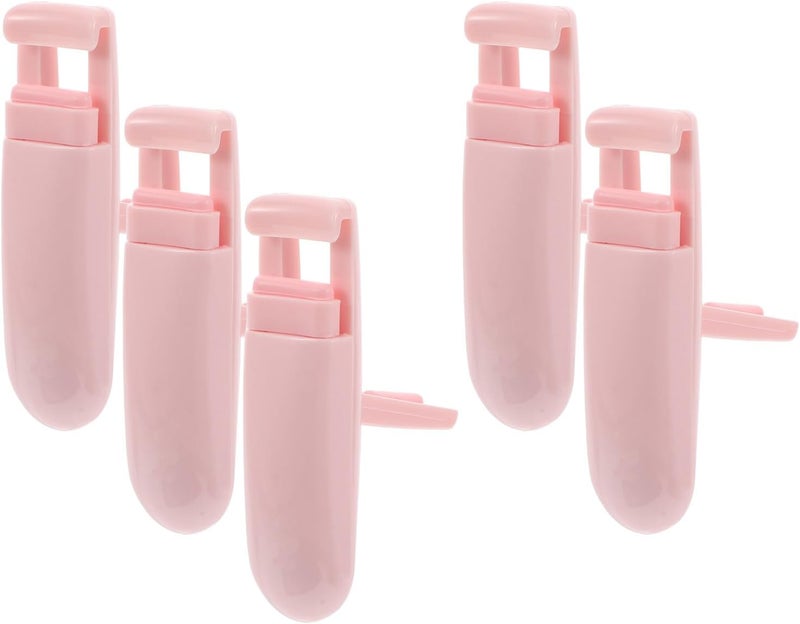 5pcs Portable Mini Partial Wide Angle Eyelash Curlers Compact Lash Curling Tool for Women Travel and Home Use - Image 1