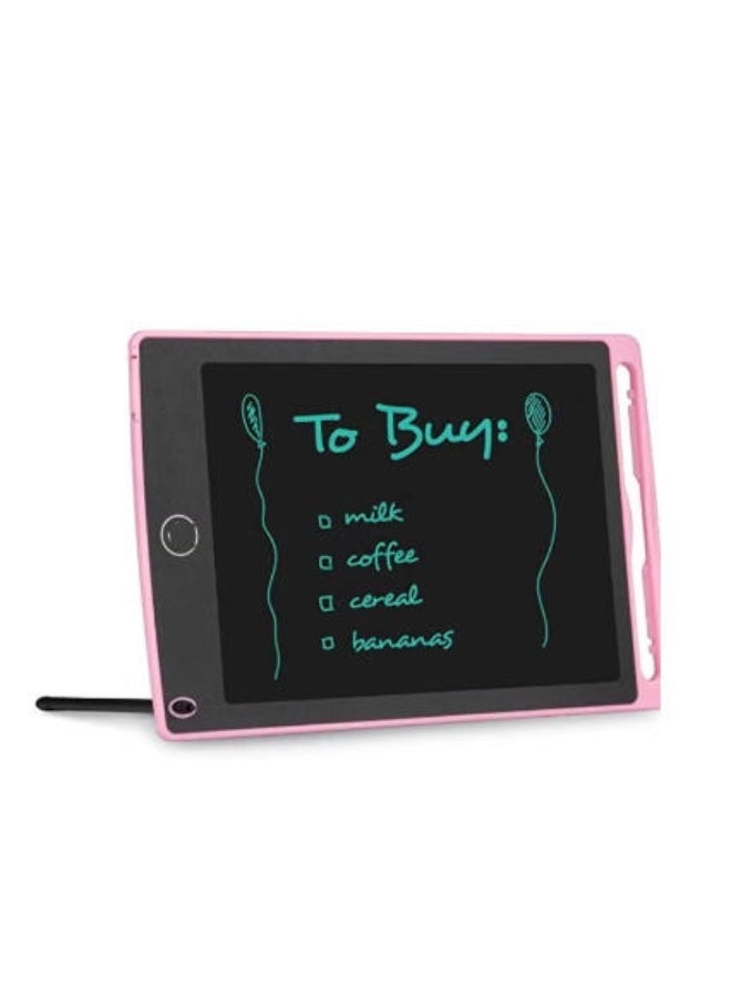EXMY 8.5 Inch Children's Drawing Board Color LCD Handwriting Board  Light Energy Electronic Small Blackboard Intelligent LCD Writing Board Drawing Board-Blue - Image 3
