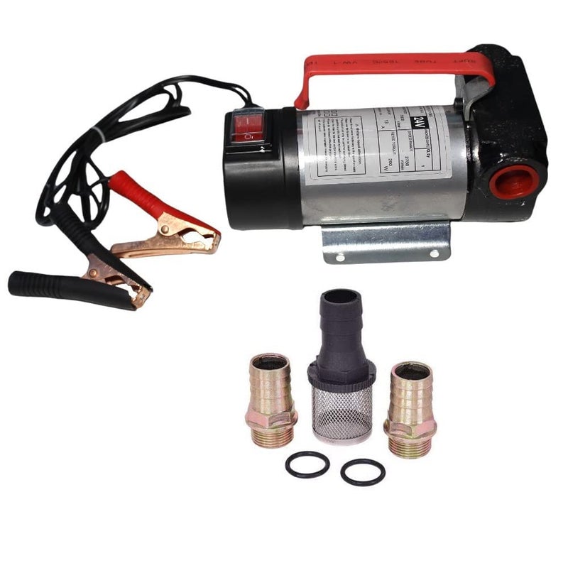 FLOJOY Asian Pumps & Machineries 24V Diesel/Oil Transfer Pump 260W 40Lpm New Self Priming Pump Discharge Head 8-10Mtr & Suction 5Mtr (Copper Winding) 1 Year Warranty - Image 5