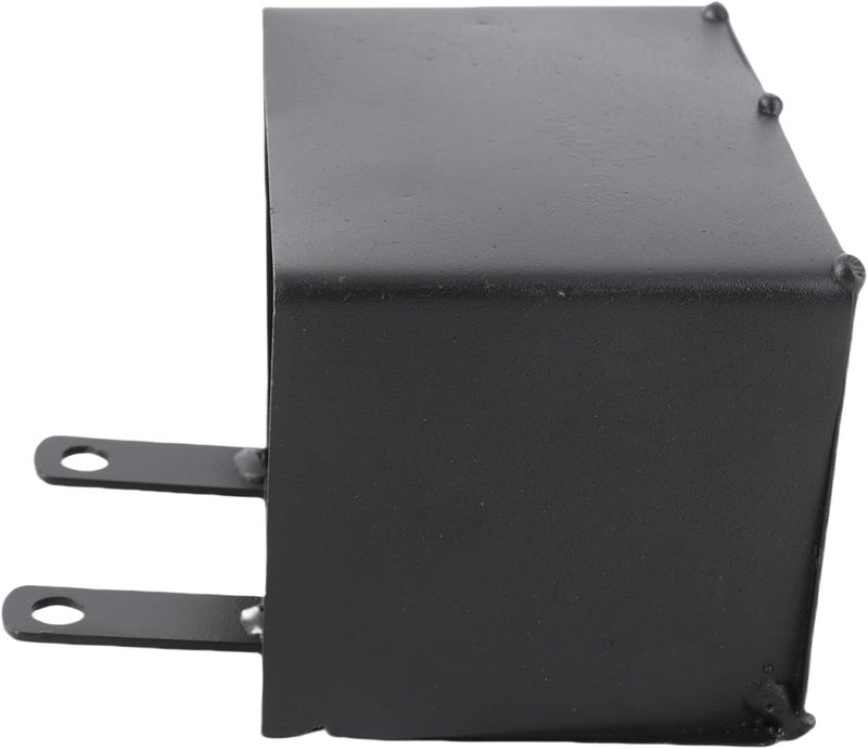 Battery Carrier Case, Sturdy Cast Iron Black, Rustproof for 50cc to 125cc ATV Motorbike - Durable Protection, Easy Installation, Off Road Quad Use - Image 4