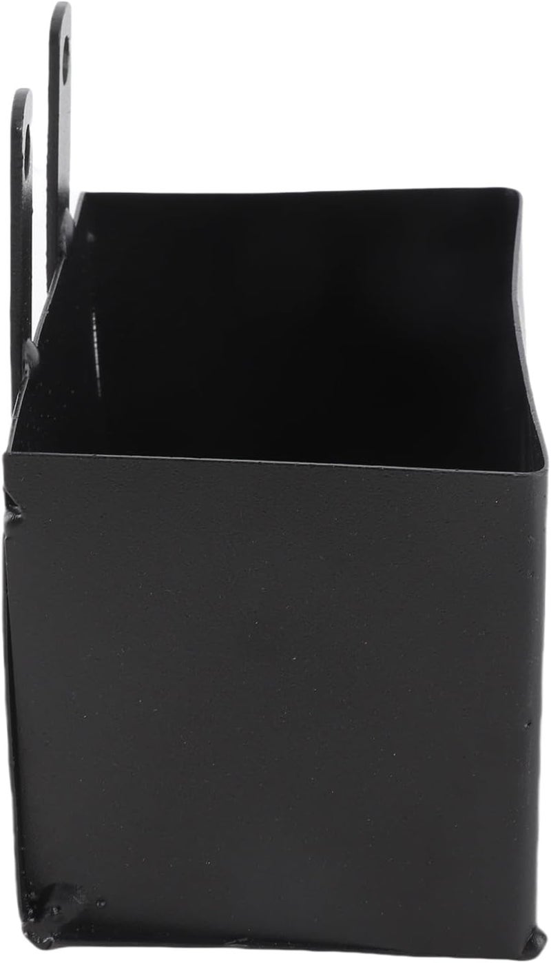 Battery Carrier Case, Sturdy Cast Iron Black, Rustproof for 50cc to 125cc ATV Motorbike - Durable Protection, Easy Installation, Off Road Quad Use - Image 2