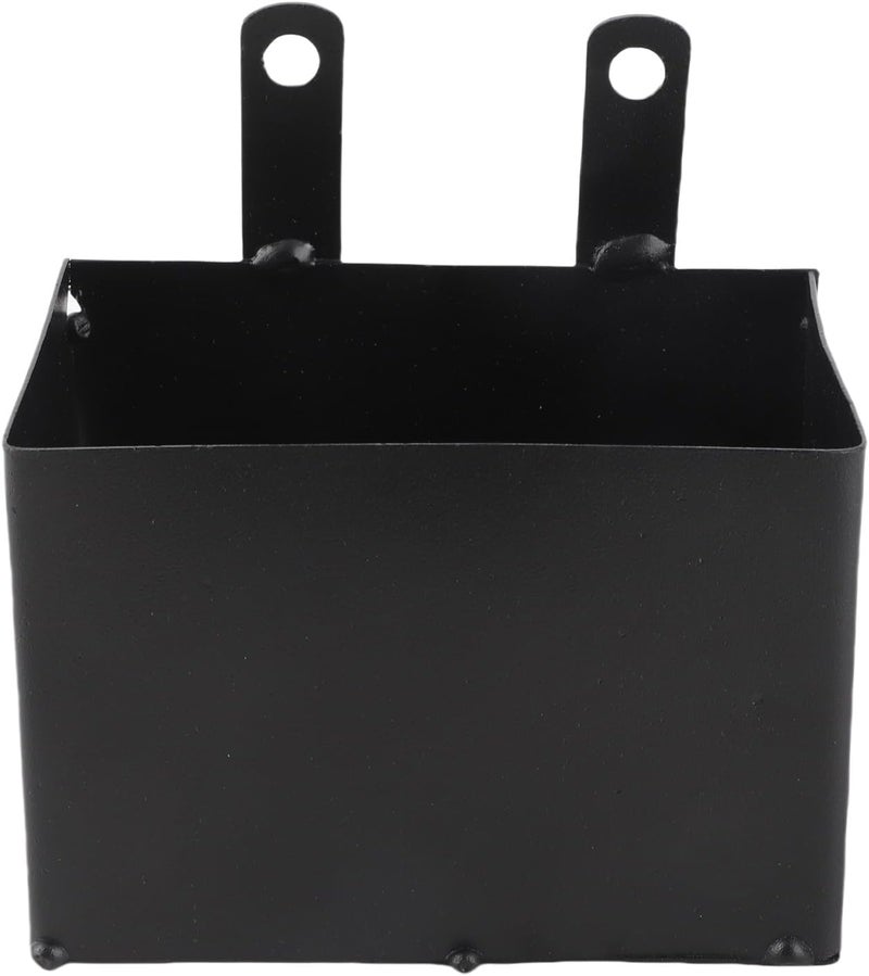 Battery Carrier Case, Sturdy Cast Iron Black, Rustproof for 50cc to 125cc ATV Motorbike - Durable Protection, Easy Installation, Off Road Quad Use - Image 1