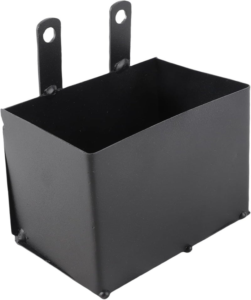 Battery Carrier Case, Sturdy Cast Iron Black, Rustproof for 50cc to 125cc ATV Motorbike - Durable Protection, Easy Installation, Off Road Quad Use - Image 3