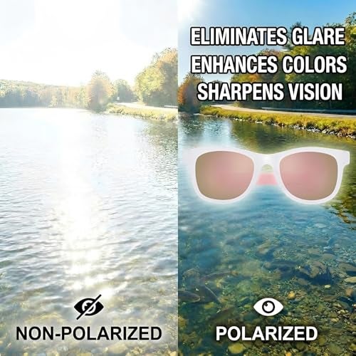 GLARDEFE Polarized Baby Sunglasses with Strap - Unbreakable Flexible Infant Sunglasses for Newborn Toddler Girls Boys Age 0-12 Months(Jelly White/Pink Mirror) - Image 4