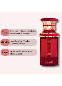 HAMIDI Hamidi DIVINE CHERRY Eau De Parfum Spray 100ML (3.4 OZ) Long Lasting Perfume for Women & Men, Indulge In The Sweetness Of This Enchanting Fragrance, Unisex Perfume  - Image 4