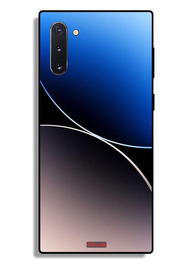 Tolwak Samsung Galaxy Note 10 Protective Case Cover Curve Lines Pattern - Image 2