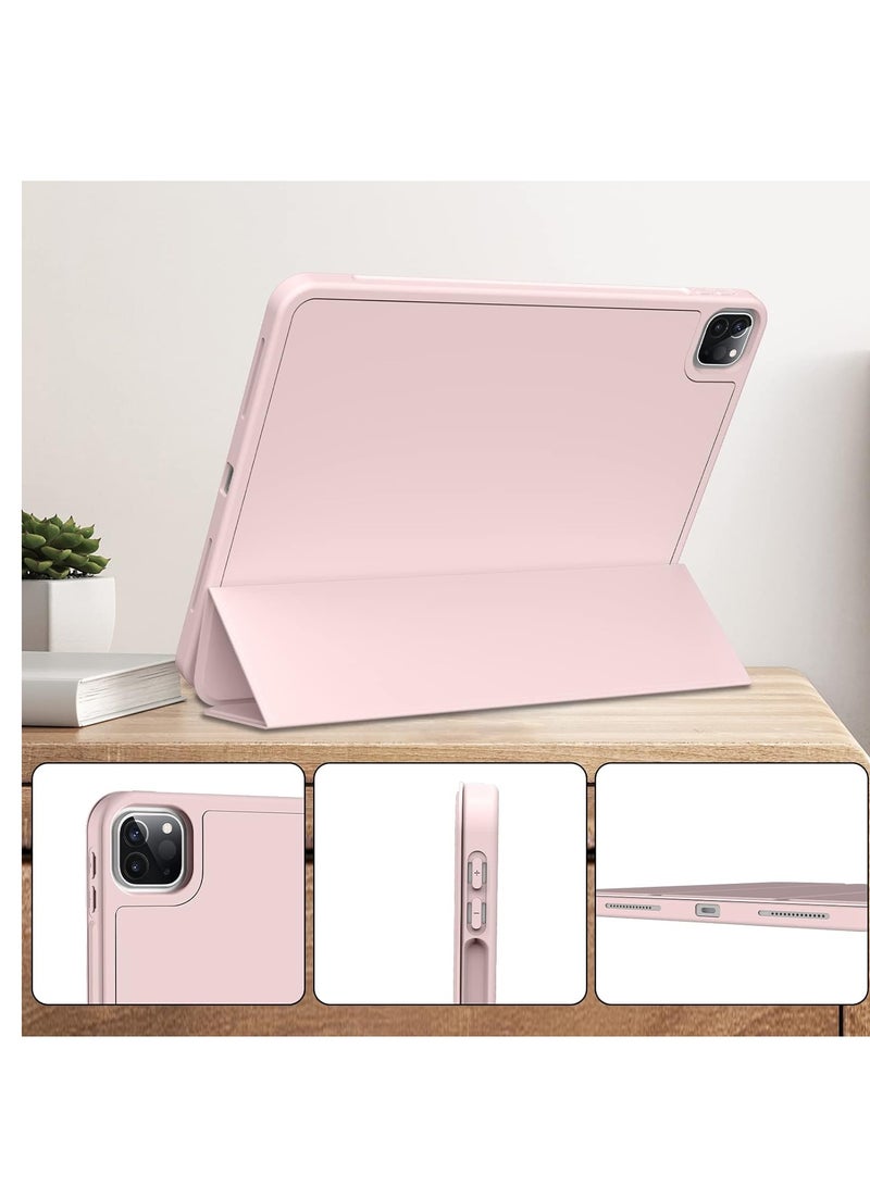 Case for iPad Pro 11 Inch 2021(3rd Gen)/2020(2nd Gen) with Pencil Holder [Support iPad 2nd Pencil Charging/Pair] Slim Trifold Stand, Smart Protective Case Cover - Image 5