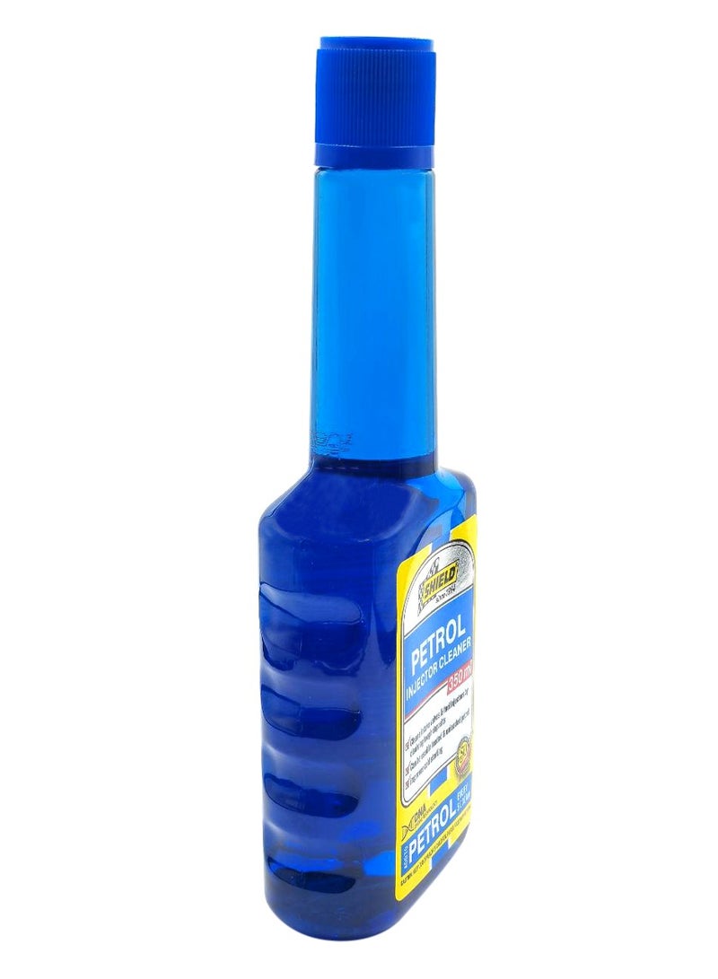 Shield Petrol Injector Cleaner 350ml Cleans Intake Valves Fuel Injector Improves Cold Start For Leaded/Unleaded Petrol SHIELD SH208 - Image 2