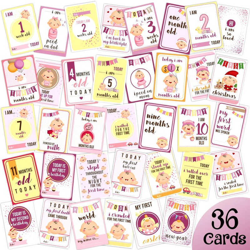 Wobbox Baby Shower Decoration Items| Baby Shower Photo Booth Props for Photoshoot, Baby Shower Milestone Card, Mom to Be Daddy to Be Decoration, Godh Bharai Decoration Kit-(FP350) - Image 4