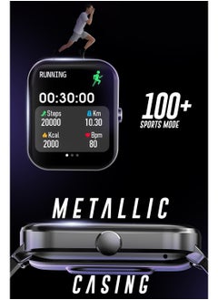 Faster Faster Nerv Smart Watch 3- Smartwatch 1.99 Inches TFT Display 240x 286 Resolution- Smartwatches for Women and Men- Health and Fitness Tracker 100 Plus Sports Mode  - Image 5