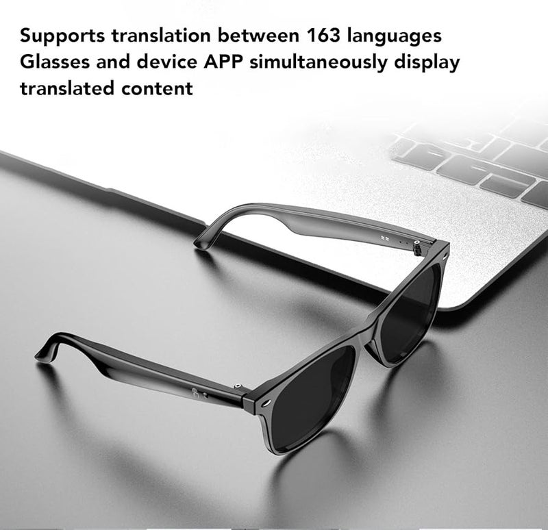 AI Translation Glasses Smart Bluetooth Sunglasses Real Time Voice Video Translation 163 Languages IP67 Travel Business - Image 4