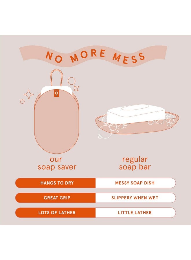 كلين لوجيك صابون مقشر للجسم والحمام من كلين لوجيك، حقيبة مقشر ومنظف، روتين يومي للعناية بالبشرة للحصول على بشرة ناعمة ونظيفة، ألوان متنوعة، عبوة اقتصادية من 3 قطع - Image 4