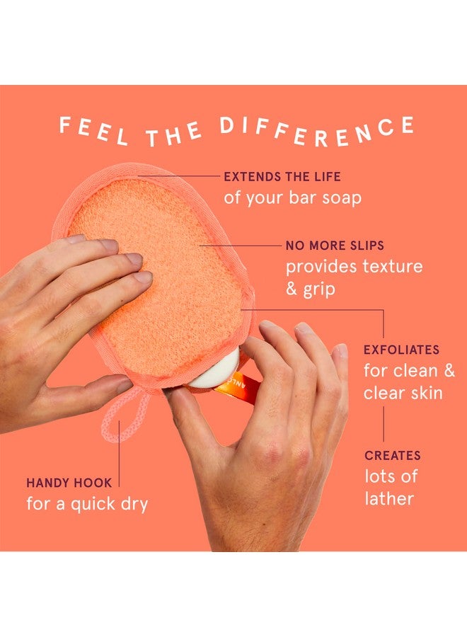 كلين لوجيك صابون مقشر للجسم والحمام من كلين لوجيك، حقيبة مقشر ومنظف، روتين يومي للعناية بالبشرة للحصول على بشرة ناعمة ونظيفة، ألوان متنوعة، عبوة اقتصادية من 3 قطع - Image 2