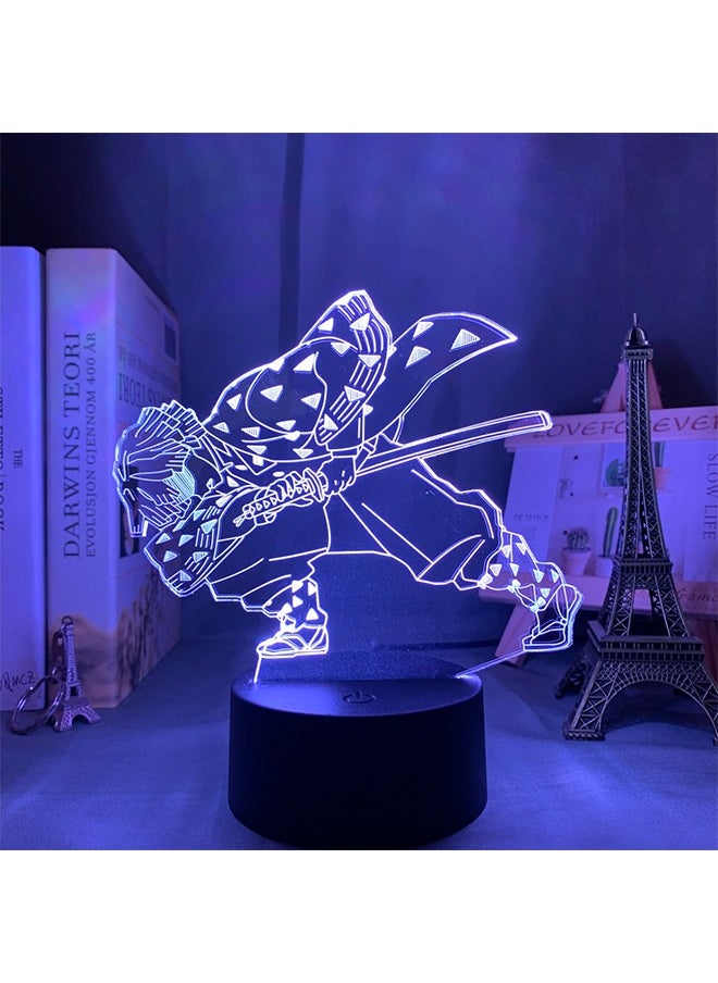 GRKC LED Touch Control Night Light, Acrylic, 16 Colors, USB Powered, Bedroom, Desk Decoration, Multi-Color LED Lamp，DM04  - Image 3