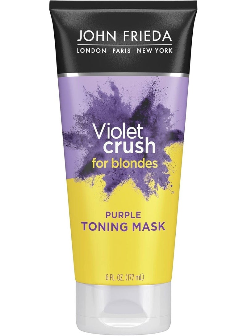 John Frieda Violet Crush For Blondes Purple Toning Mask with Crushed Violet Pigments 177ML - Image 3